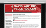Ursprüngliche Webseite von Nazis auf die Pelle rücken